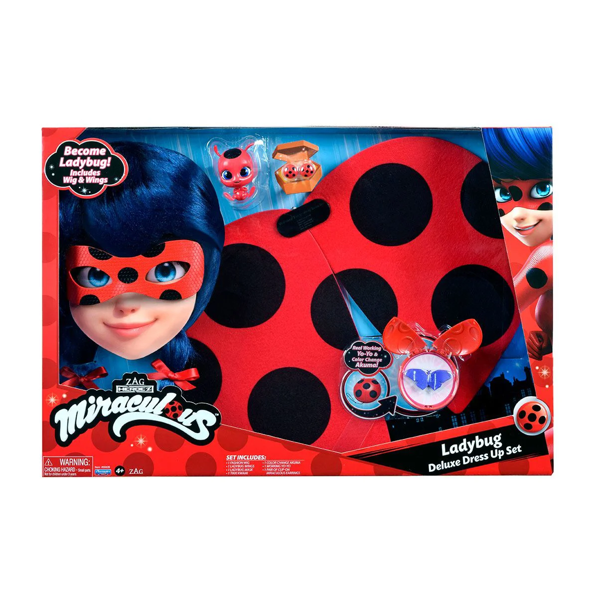 Игровой набор Miraculous Делюкс превращение, Леди Баг