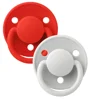 Set 2 suzete rotunde din silicon BIBS De lux Candy Apple/Haze (0-36 luni) foto