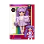 Papusa Rainbow High seria "Junior" - Violet Willow 23 cm (cu accesorii)