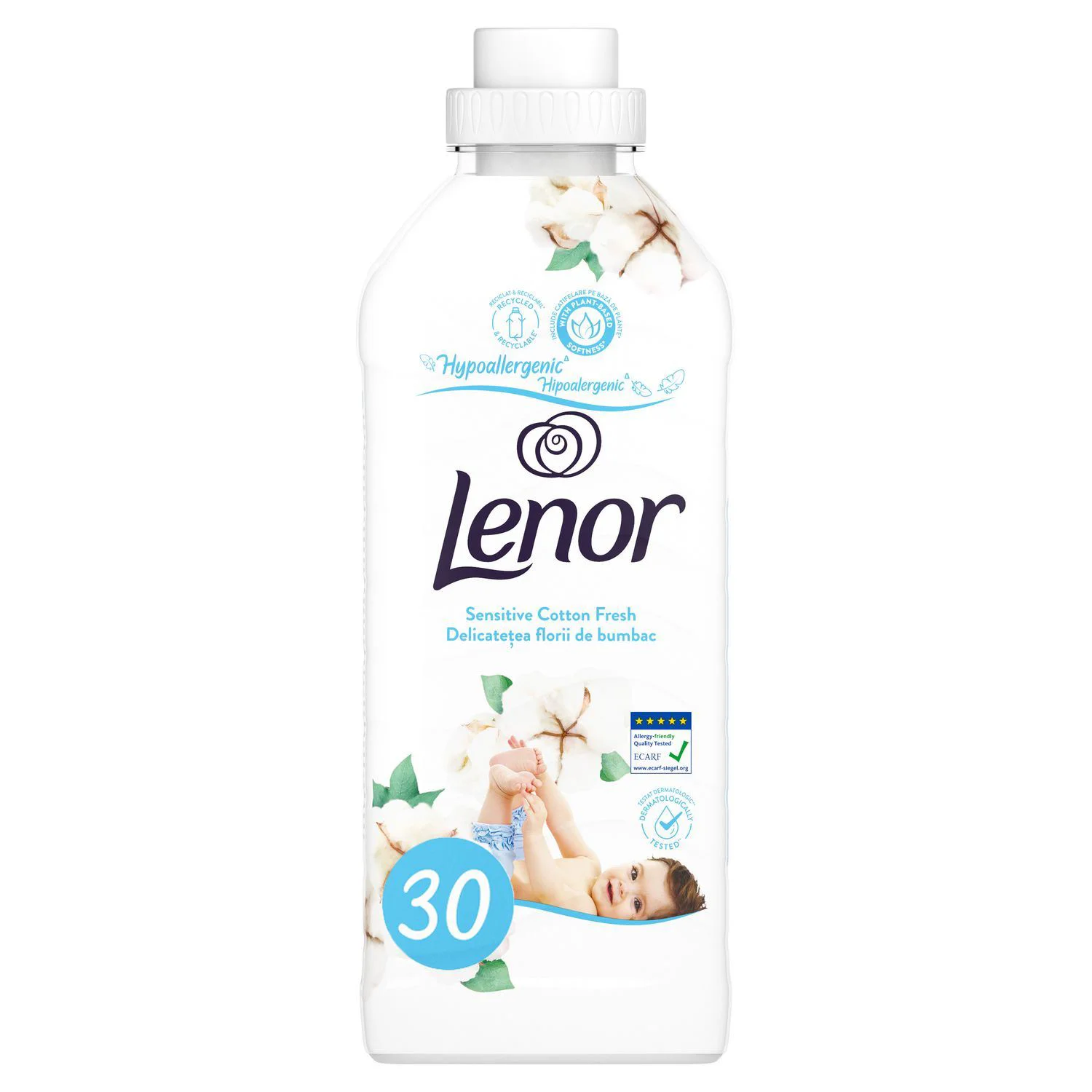 Ополаскиватель для белья Lenor Sensitive Cotton Fresh, 750 мл