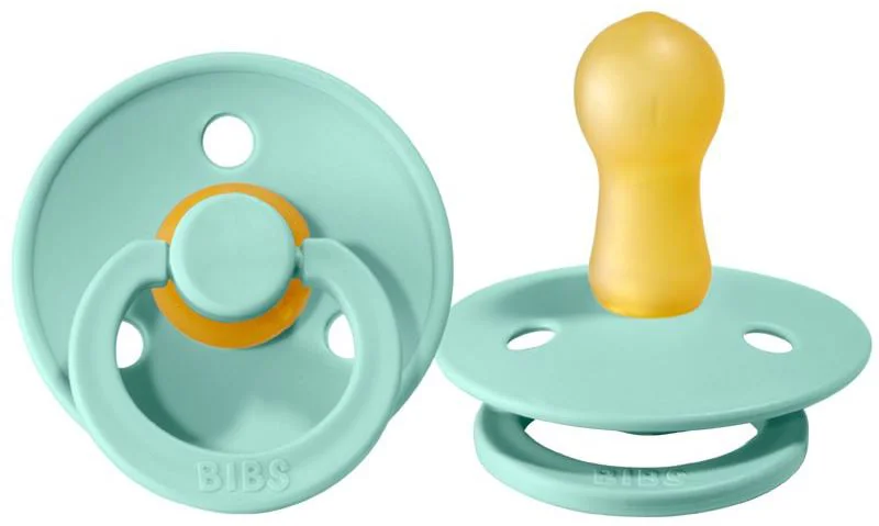 Suzeta rotunda din latex BIBS Mint (0-6 luni) foto