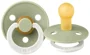 Suzeta rotunda din latex BIBS Sage Glow (0-6 luni) foto