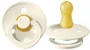 Suzeta rotunda din latex BIBS Ivory (6-18 luni) foto
