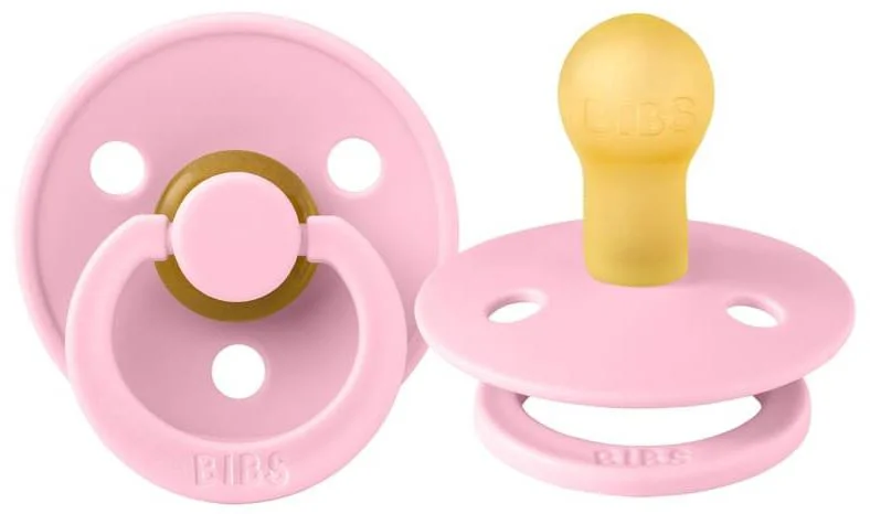 image for Suzeta rotunda din latex BIBS Baby Pink (6-18 luni) foto