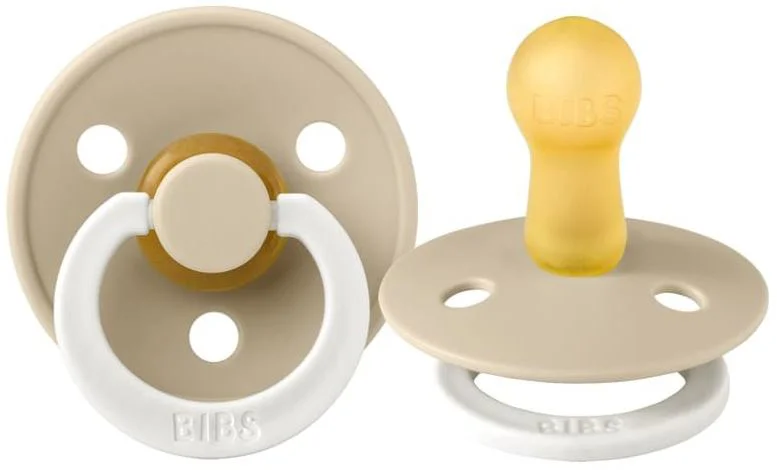 image for Suzeta rotunda din latex BIBS Vanilla Glow (6-18 luni) foto