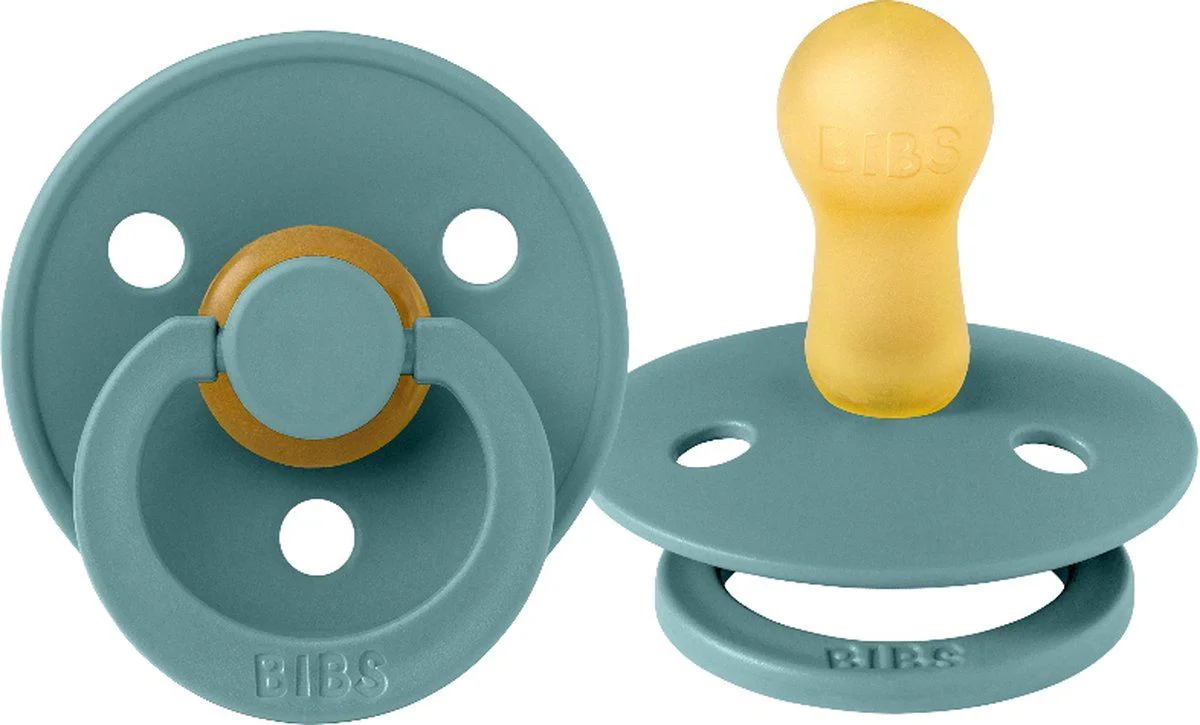 Suzeta rotunda din latex BIBS Island Sea (6-18 luni) foto