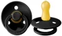 Suzeta rotunda din latex BIBS Black (0-6 luni) foto