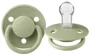 Suzeta rotunda din silicon BIBS De Lux Sage (0-36 luni) foto