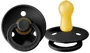 Suzeta rotunda din latex BIBS Black (6-18 luni) foto