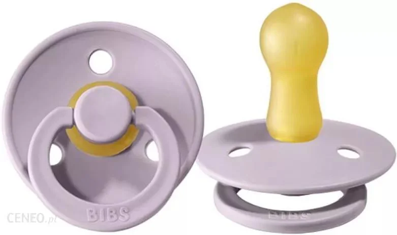 Suzeta rotunda din latex BIBS Dusky Lilac (6-18 luni) foto