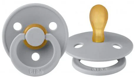 Suzeta simetrica din latex BIBS Colour Cloud (6-18 luni) foto