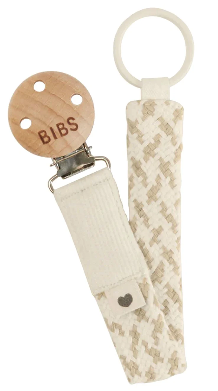 image for Цепочка-клипса для пустышки BIBS Ivory/Vanilla foto