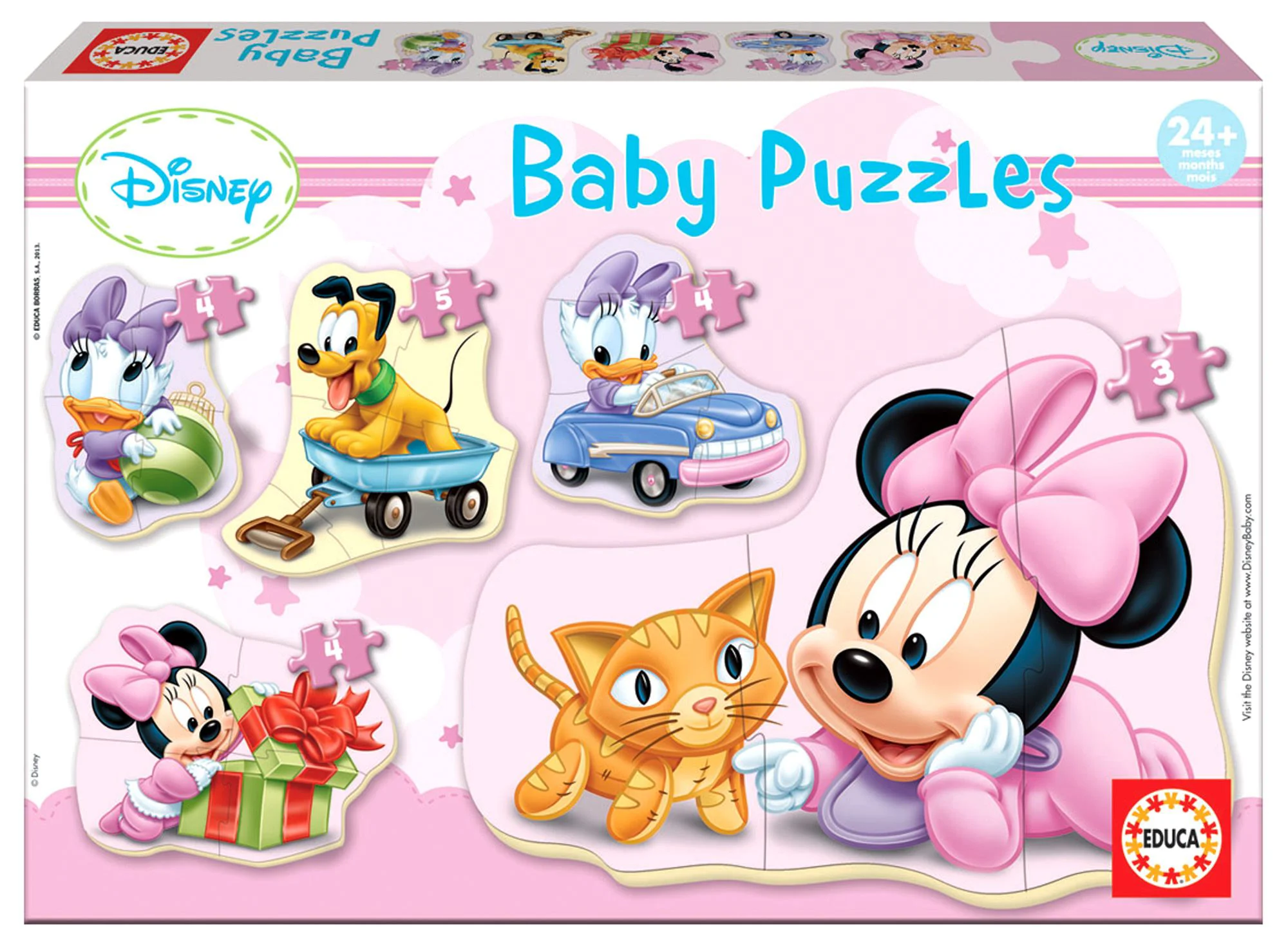 Puzzle 5 in 1 Educa Baby Minnie foto