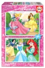 Puzzle 2 in 1 Educa Printesele Disney foto