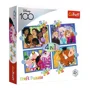 Puzzle Trefl 4 in 1 Lumea fericita Disney foto
