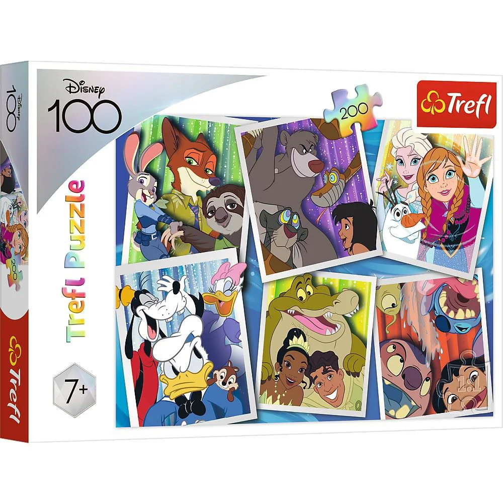 Puzzle Trefl Eroii Disney, 200 el.