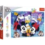 Puzzle Trefl In lumea Disney mereu este vesel, 100 piese foto