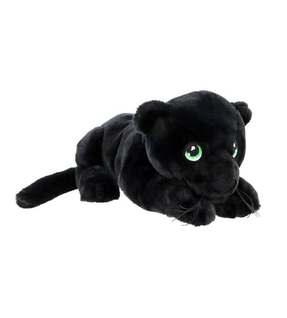 Jucarie de plus Keeleco Pantera Neagra, 25 cm foto