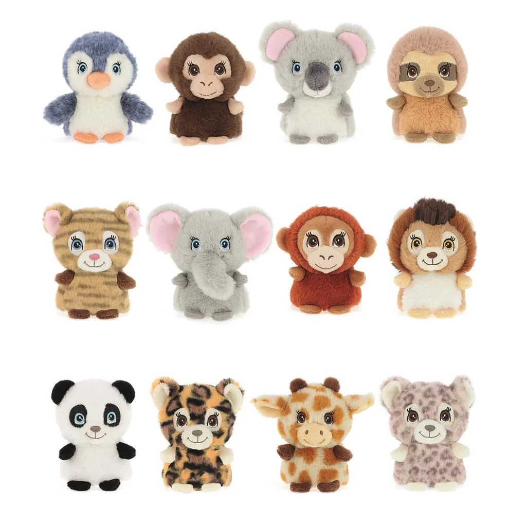 Jucarie de plus Keeleco Mini Adoptable World Mix A, 10 cm