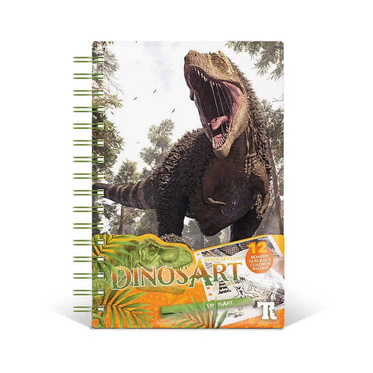 image for Caiet creativ DinosArt - Foil Art foto