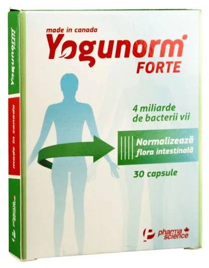 Supliment alimentar Yogunorm Forte, 30 capsule