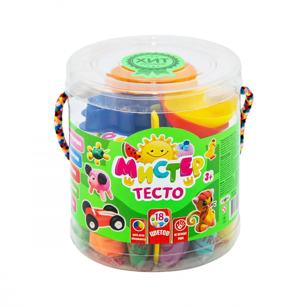 image for Set de plastilina Strateg Mister Testo foto