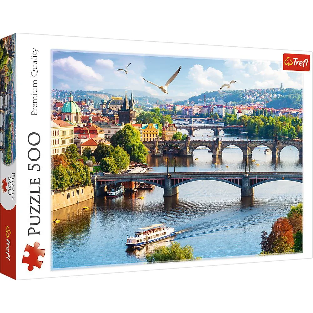 Puzzle Trefl Orasul Praga, 500 el. foto