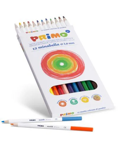 Creioane Primo Premium, 12 culori