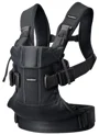 Marsupiu anatomic BabyBjorn One Air Black, 3D Mesh