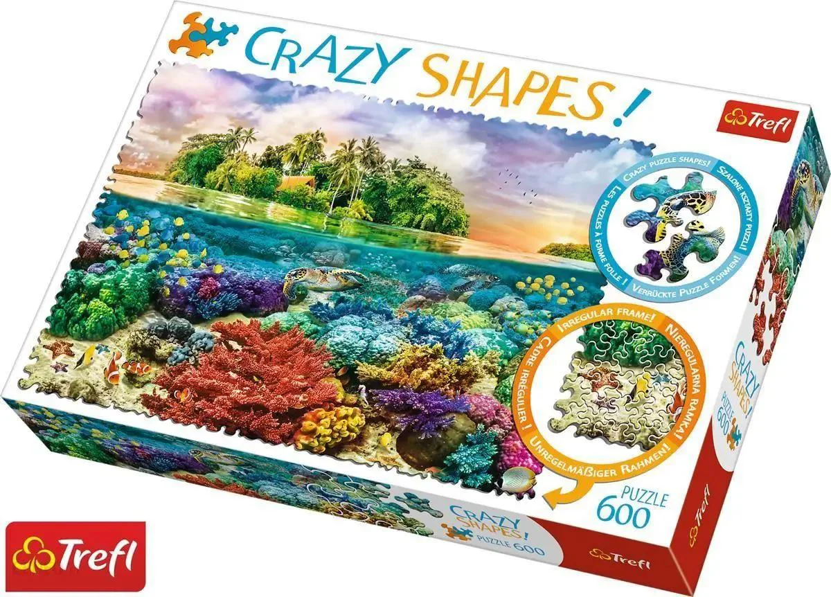 Puzzle Trefl Insula Tropicala., 600 piese foto