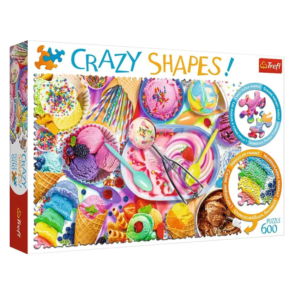 Puzzle Trefl Inghetata dulce, 600 piese foto