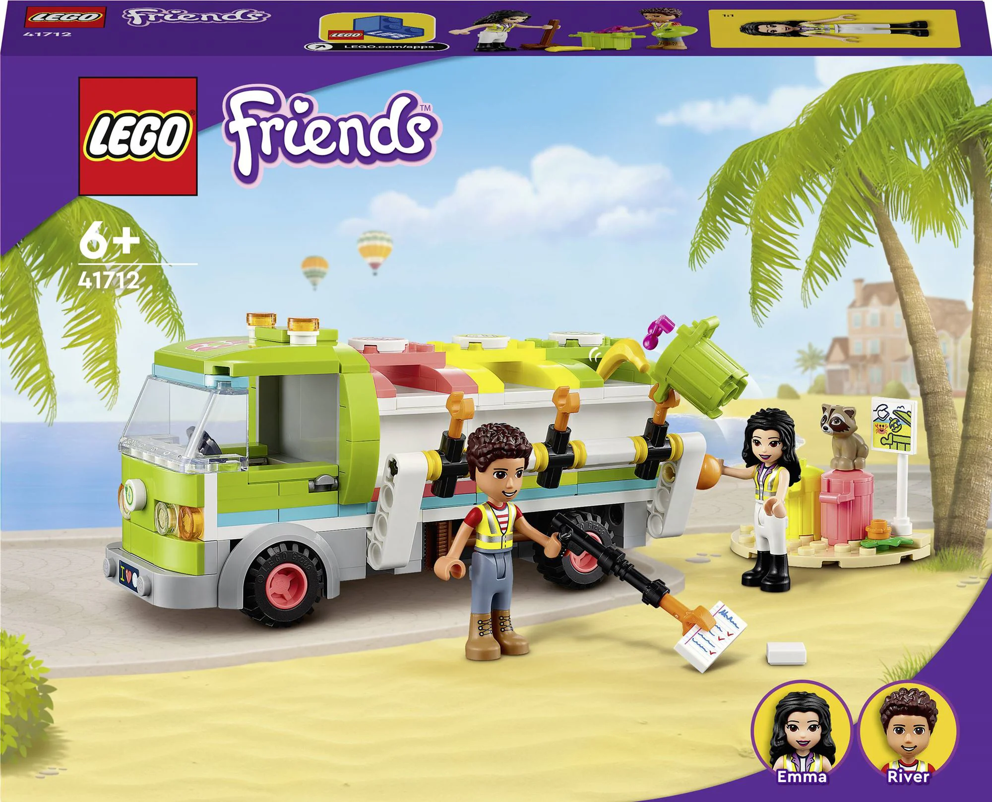 Lego Friends-Recycling Truck foto