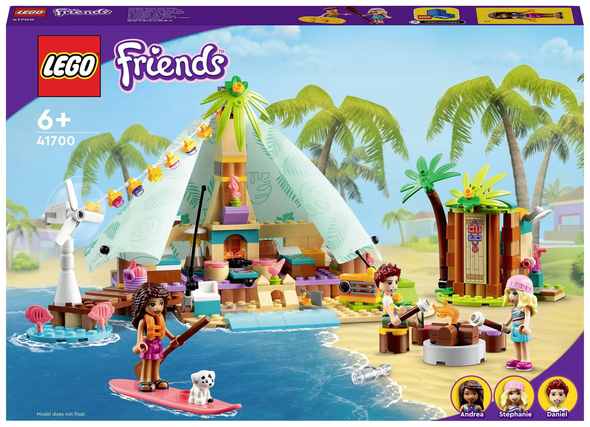 LEGO Friends- Кэмпинг на пляже foto