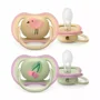 Силиконовые пустышки Philips Avent Ultra Air Girl (0-6 мес.), 2 шт.