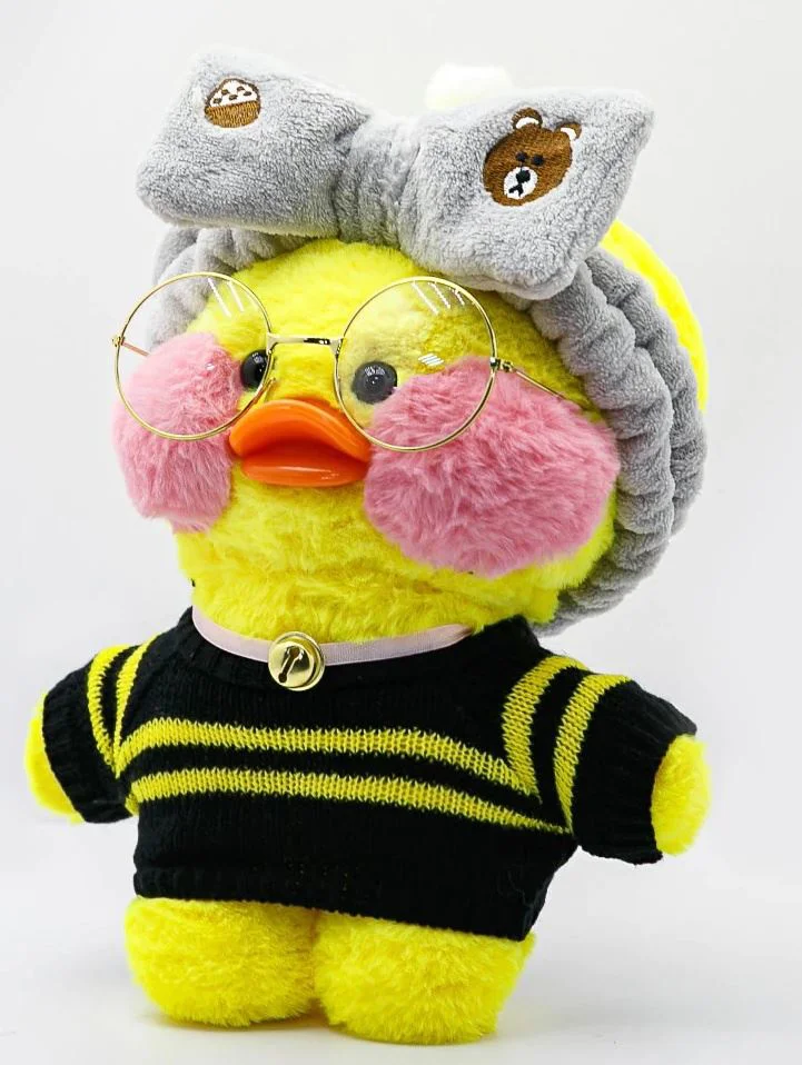 Jucarie de plus Ratusca Lalafanfan Cafe Mimi 30cm - model 16 foto