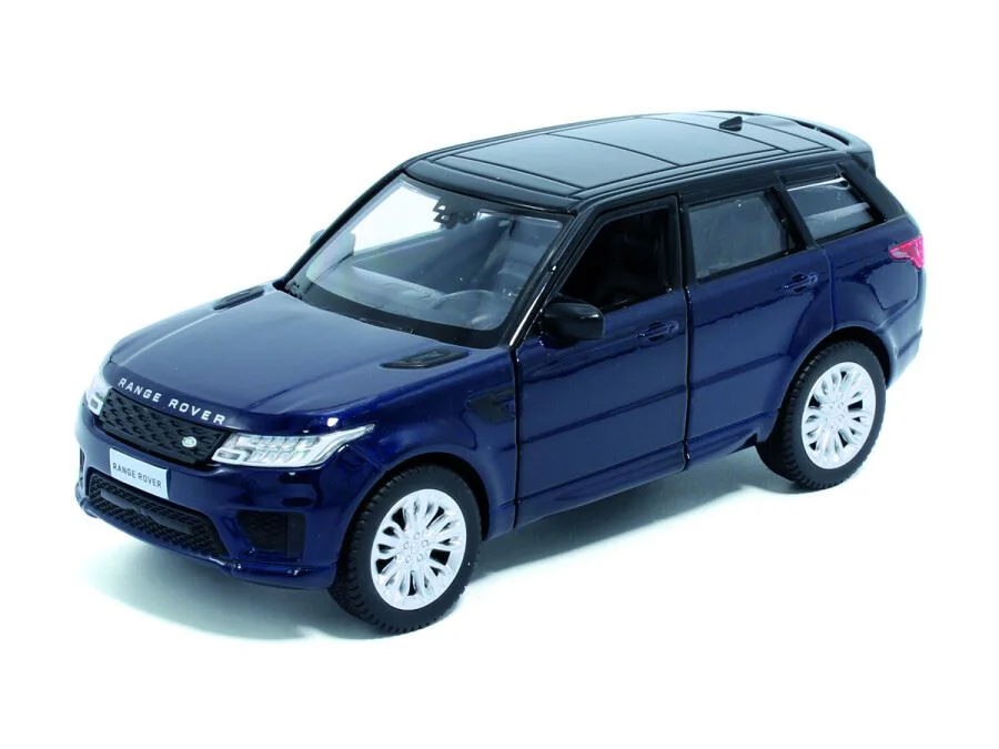 Модель автомобиля Range Rover Sport, 1:36, цвет Portofino Blue