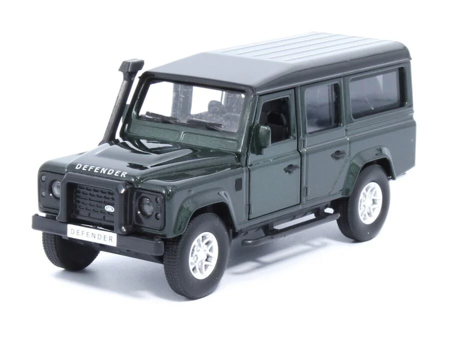 Автомобиль Land Rover Defender 110, масштаб 1:36, Galway Green foto
