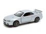 Macheta auto Nissan GT-R34 V-Spec II, 1:36, Silver foto