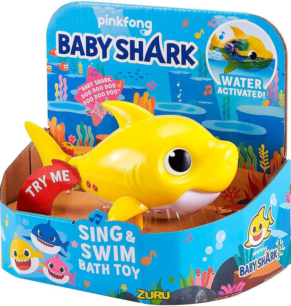 Jucarie de baie interactiva ROBO ALIVE din seria Junior - Baby Shark foto