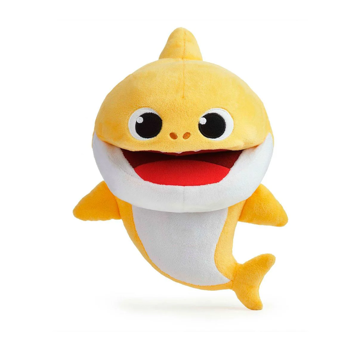 Jucarie muzicala de plus Baby Shark Bebelusul Rechin (se imbraca pe mana) foto