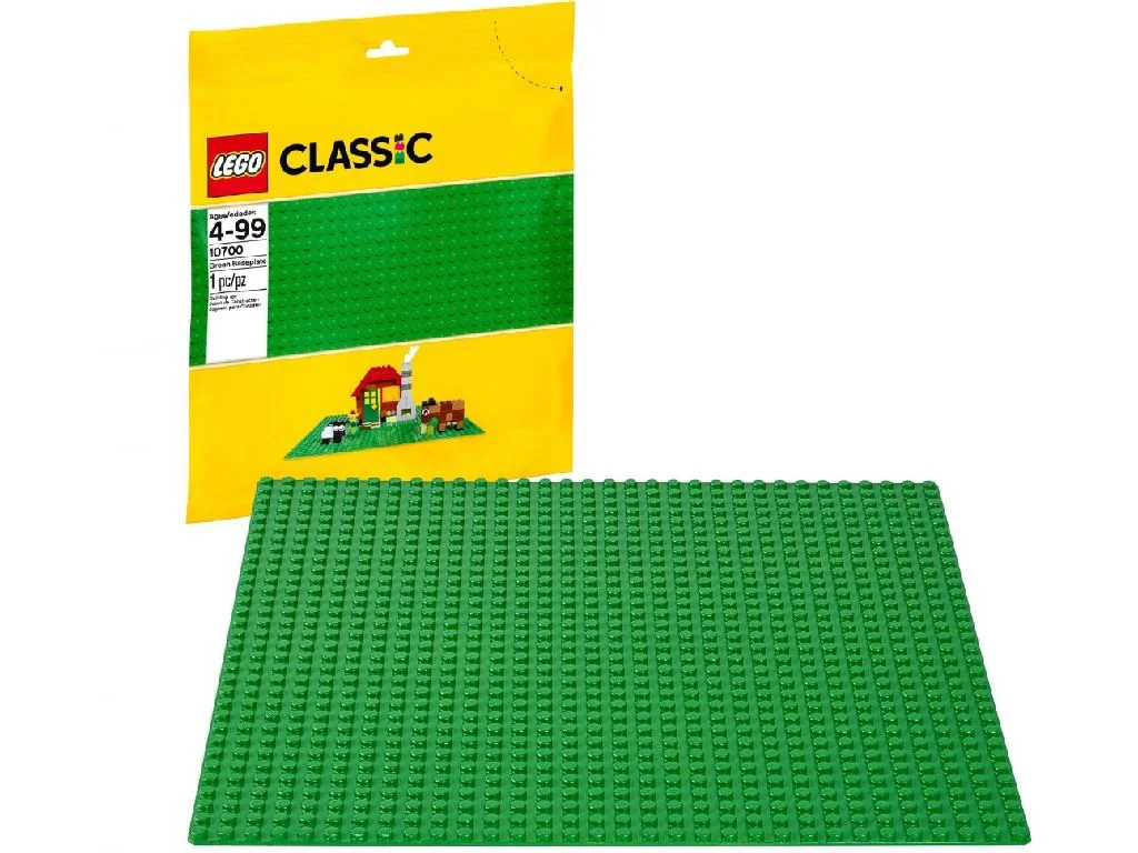 LEGO Classic Строительная пластина зелёного цвета 2016