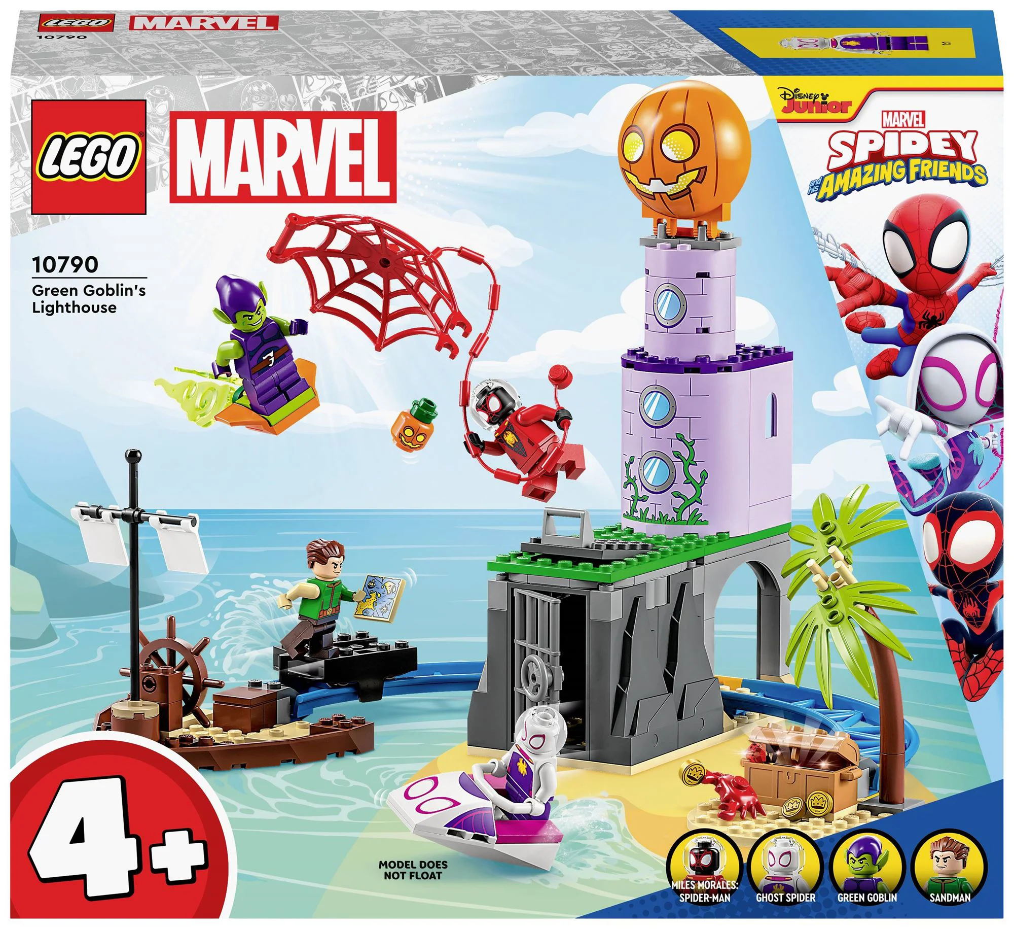 LEGO Marvel Team Spidey at Green Goblon's Lighthouse foto