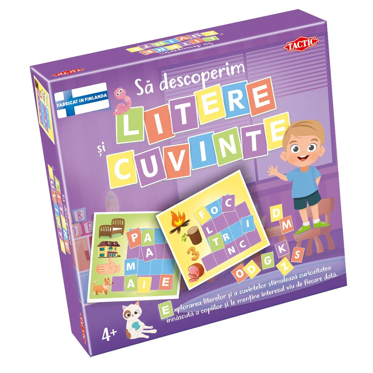 Обучающая игра Tactic Узнай буквы и слова