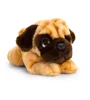 Jucarie de plus Keel Toys Catelus Mops, 25 cm