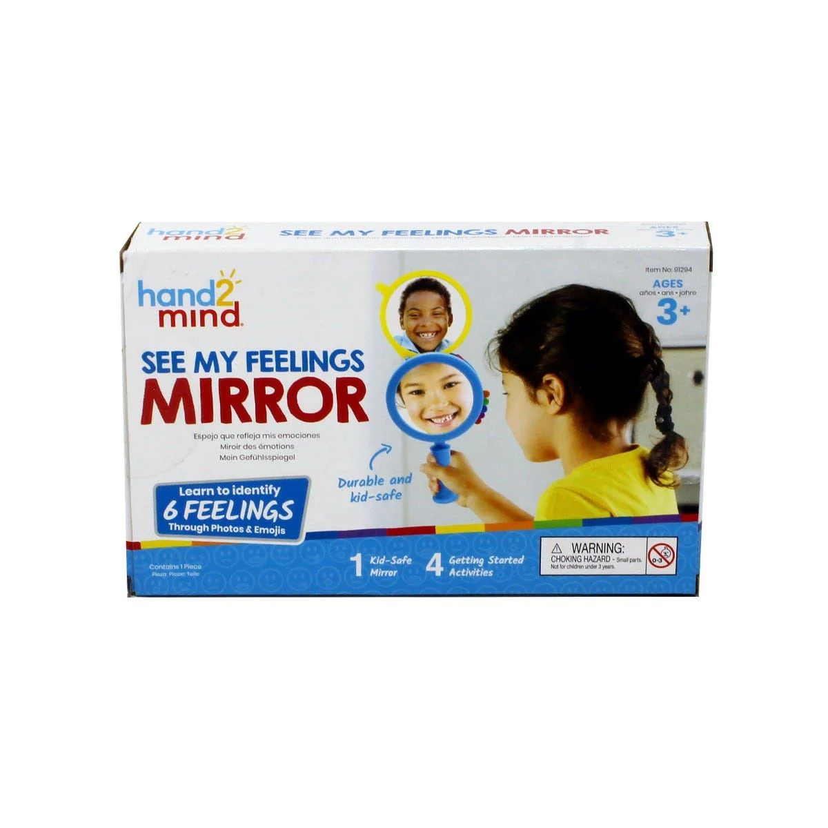 Set de joaca cu oglinda Learning Resources Emotiile mele