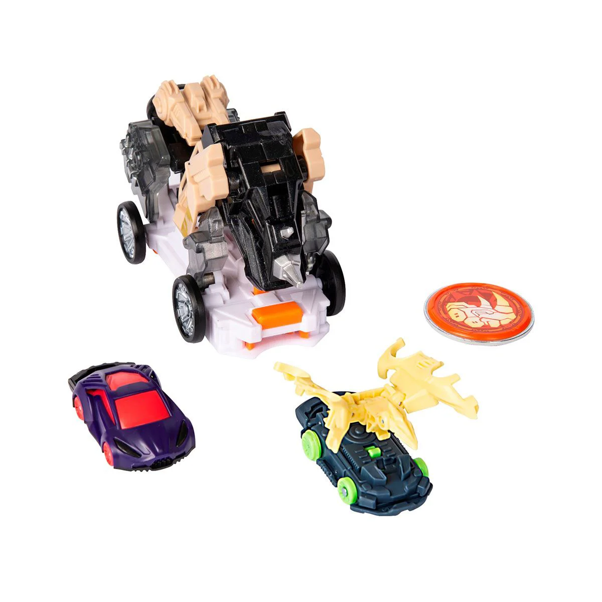 image for Set masina-transformer Screechers Wild! S4 L3 Lightning Rhino foto