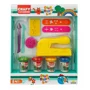Set pasta de modelat cu unelte si accesorii Crafy Dough