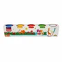 Set pasta de modelat Crafy Dough, 5 culori