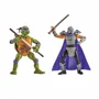 Set Figurine TMNT Testoasele Ninja Donatello vs Shredder,15 cm