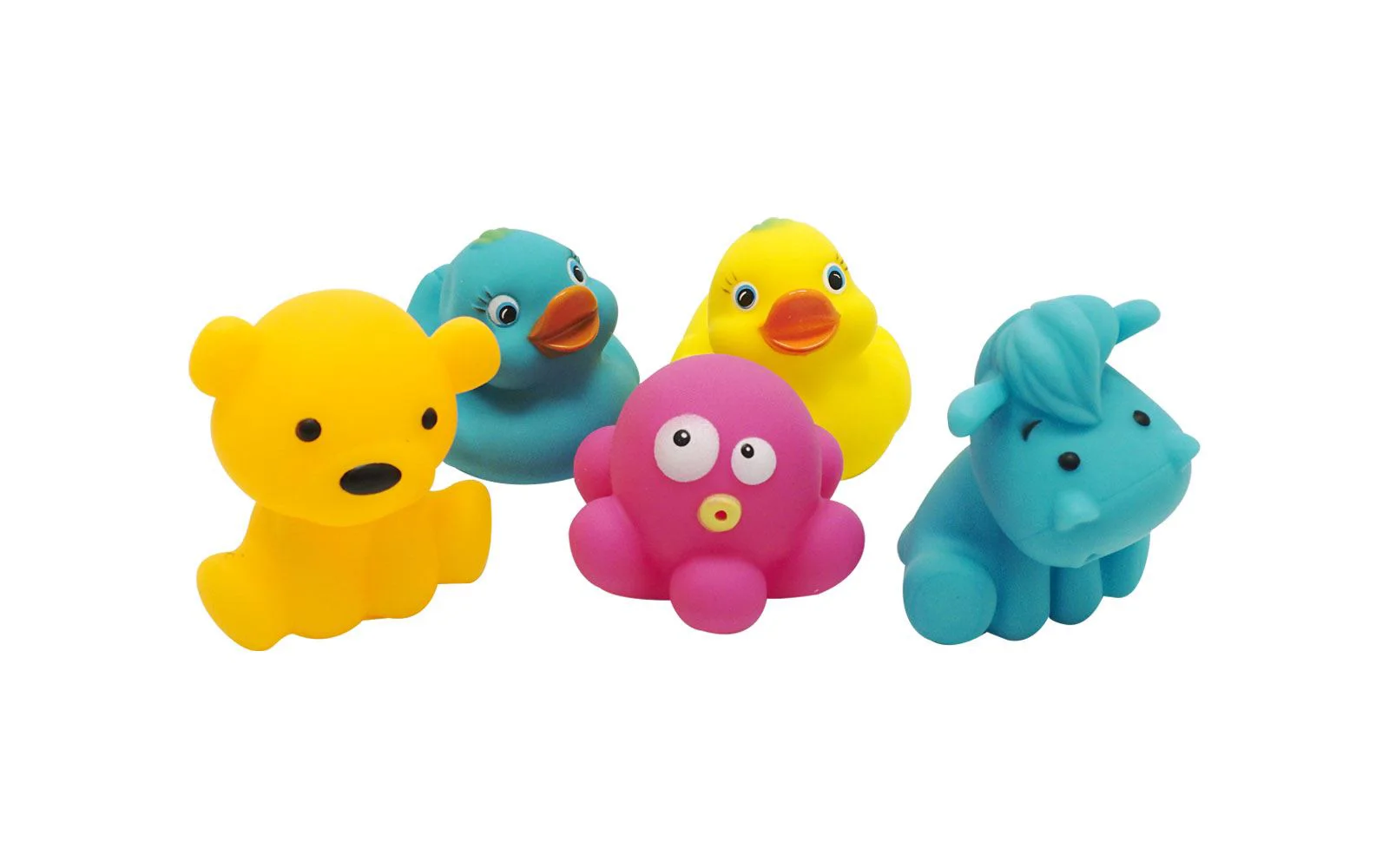 Игрушки для ванной Unika Toys Животные, 5 шт. foto